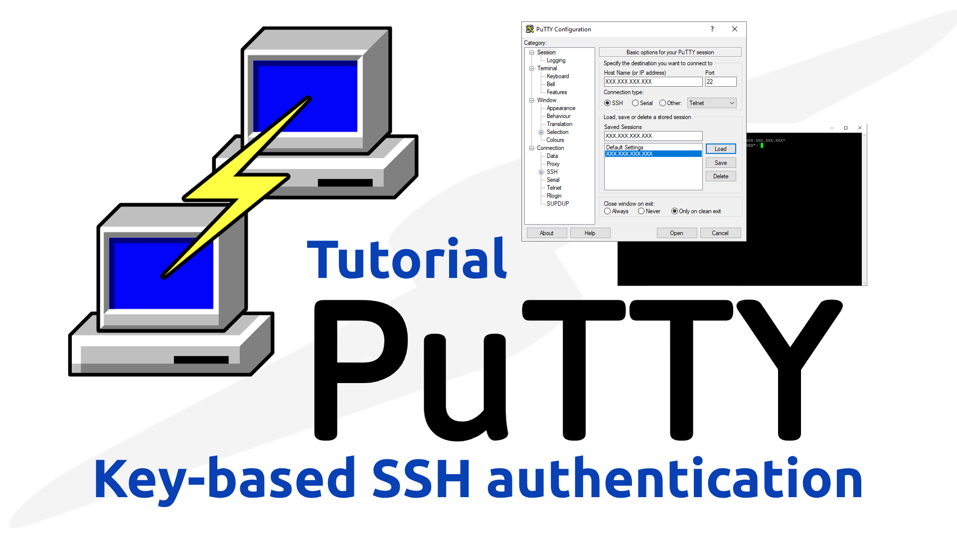 SSH σύνδεση με κλειδί RSA χρησιμοποιώντας το PuTTY