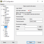 PuTTy create profile folder Εικόνα 2